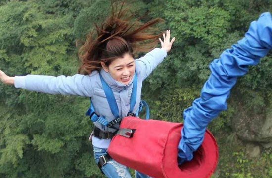 Bunjee Jumping in Nepal